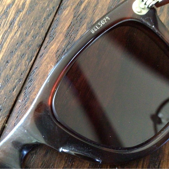 Vintage RAY-BAN B&L BAUSCH & LOMB U.S.A. WAYFARER brown L2053 sunglasses - Picture 7 of 7